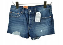 LEVIS 501 Damskie Spodenki Jeansowe Nowe 26