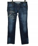 ED HARDY Audigier White Label Damskie Spodnie Jeansy 29