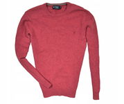 HACKETT Lambswool Wełniany Sweter Męski Crewneck S