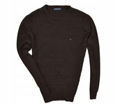 Bawełniany Sweter Męski Crewneck Tommy Hilfiger M