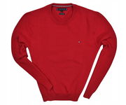 TOMMY HILFIGER Sweter Męski Compact Cotton / XXL