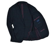 GANT Wełniana Marynarka w Kratkę Tweed Slim / 50