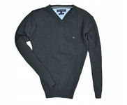 TOMMY HILFIGER Premium Cotton Sweter Męski / L