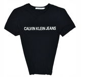 CALVIN KLEIN JEANS Logowana Koszulka Męska / M