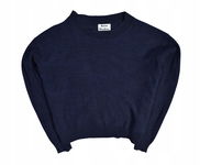 ACNE STUDIOS Lniany Sweter Damski Crop Top / L