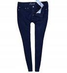 LEVIS Jeansy Damskie Granatowe Slim Denim / 30