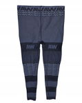 ALEXANDER WANG HM Legginsy Logowane Szare / XS