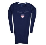 GANT Logowana Dresowa Sukienka Bluza Premium / S