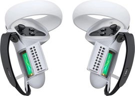 KIWI Design QUEST 2 paski uchwyty białe LUX