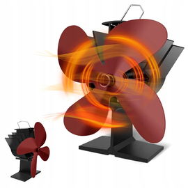 WENTYLATOR KOMINKOWY TERMOELEKTRYCZNY 4 ŁOPATKAM