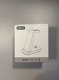 Bezprzewodowa ładowarka swio 3 W 1 marki Swio czarna