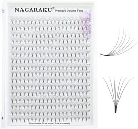 NAGARAKU Przedłużanie Rzęs 6D 0.07 D Curl 12mm