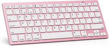 OMOTON KB066 Ultra płaska klawiatura Bluetooth IOS