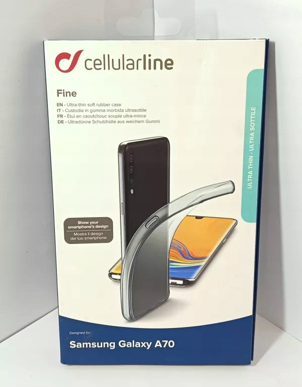 etui Cellularline do Samsung Galaxy A70 bezbarwny