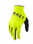 RĘKAWICE SHOT CROSS QUAD ENDURO RAW neon yellow r.XL