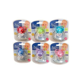 Smoczek Uspokajający Silikonowy Ortodontyczny Kształt Do 6m kolor błekitny