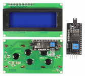 IIC I2C TWI Serial LCD 2004 20x 4 niebieskie podświetlenie moduł z I2C Adap