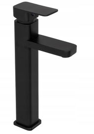 CARO CZARNA BATERIA UMYWALKOWA WYSOKA NABLATOWA