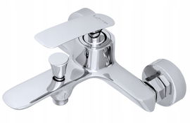 TONY CHROM BATERIA WANNOWA DŁUGA WYLEWKA KRAN