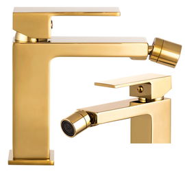 BATERIA BIDETOWA DO ŁAZIENKI KRAN ZŁOTY ISTER