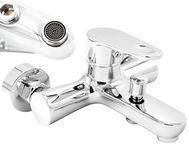 BATERIA WANNOWA KRAN DO ŁAZIENKI COBI CHROM