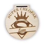 Medal dla Chłopaka - SUPER CHŁOPAK - personalizowany