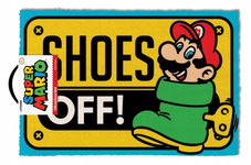 "Shoes Off!" Wycieraczka Super Mario