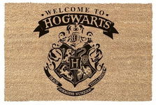 "Welcome to Hogwarts" Wycieraczka Vintage Harry Potter