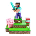 Diorama Steve Świecąca Figurka Minecraft