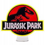 Logo Lampka Ścienna Jurassic Park