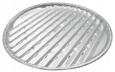 Tacki do grillowania 35 cm 3 szt. okrągła, aluminowa