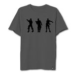 Fortnite T-shirt Silhouettes XXL grey