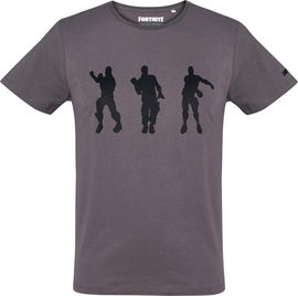 Fortnite T-shirt Silhouettes XXL dark grey