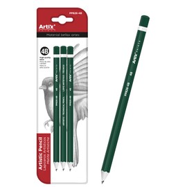 Ołówek 4B do szkicowania PP826-4B Artix 3 szt.