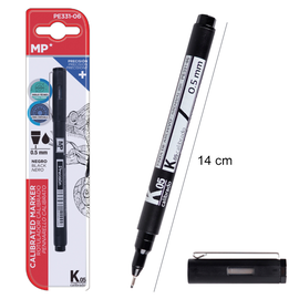 Marker precyzyjny, techniczny 0,5 mm MP PE331-06 czarny