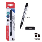 Marker precyzyjny, techniczny 0,8 mm MP PE331-09 czarny