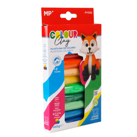 Plastelina INTENSE 12 szt. MP PY052 65mm