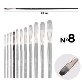 Pędzel artystyczny KOCI JĘZYK Nr 8 Artix PP298-04 profesjonalny