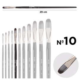 Pędzel artystyczny KOCI JĘZYK Nr 10 Artix PP298-04 profesjonalny