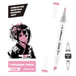 Dwustronny marker kreatywny Artix PP915-86 TENDER PINK