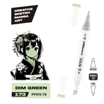 Dwustronny marker kreatywny Artix PP915-78 DIM GREEN