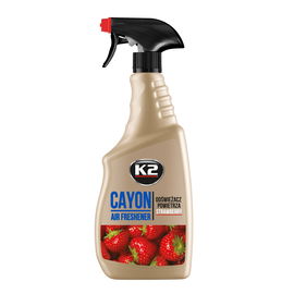 Odświeżacz powietrza do samochodu K2 CAYON STRAWBERRY 700 ML