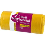 Worki do segregacji 120l plastik/metal HASE SUPER MOCNE 25 szt. żółte