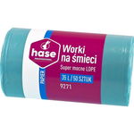 Worki do segregacji 35l papier HASE SUPER MOCNE 50 szt. niebieskie