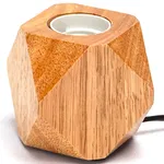 Lampka stołowa MAX 60W E27 Drewniana