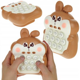 POP IT Elektroniczna Gra Antystresowa Zabawka Zręcznościowa Dźwięk Stworek