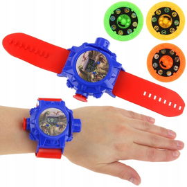 Zegarek Elektroniczny z Projektorem dla Dzieci Dinozaury Projektor Rzutnik