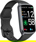 Zegarek  smartwatch Smartband sportowy fitnes czarny