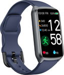 Zegarek  smartwatch Smartband sportowy fitnes granatowy