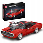 Mould King 10112 Dodge Charger Klocki Model Kultowy Muscle Car Samochód